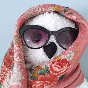 YSL floral silk scarf absolutely gorgeous large 34''